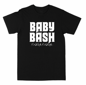 Baby Bash Logo "Black" Tee