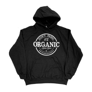 Itz Organic Circle Logo "Black" Hoodie
