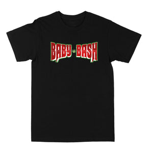 Baby Bash Smoke Logo "Black" Tee